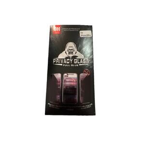 For iPhone 16 Pro 9h Tempered Glass Privacy Screen Protector